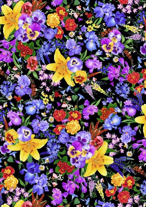 Image result for Playful Creative Flower Panel Quilt Pattern