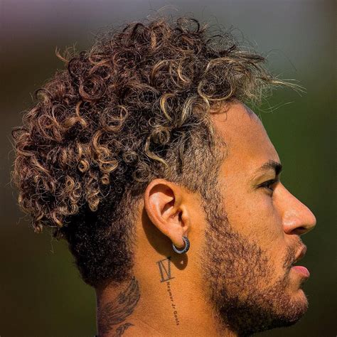 Neymar Curly Hair