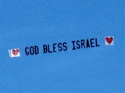 Patriot Mobile Flies Pro-Israel Sky Banners Nationwide