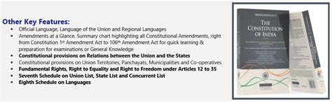 Buy Constitution of India covering 106th Amendment with important Case ...