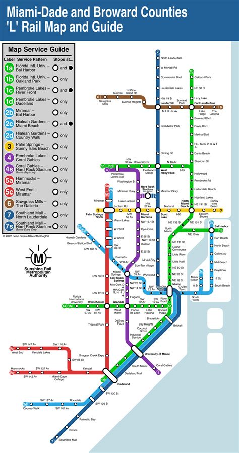 Miami Dade County Transit Map 100 Great Ideas: Transit — Radical