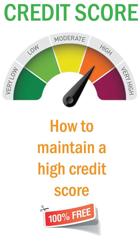 Credit Score : How To Maintain A High Credit Score: Free Edition eBook ...