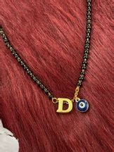 Letter Mangalsutras | A-Z Alphabets Customized Design With AD Ball ...