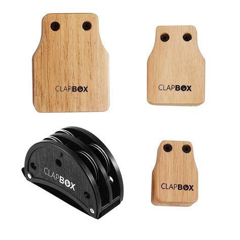Clapbox Cajon Attachments - Rubber Wood, Set of 4 Attachments (Jingle ...