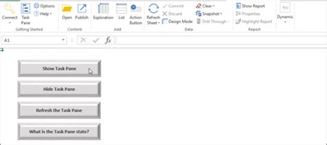 Excel JavaScript API Task Pane 的图像结果