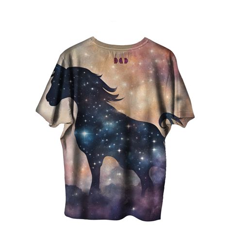AI Imagined Oversize Unicorn Universe Graphic T-Shirt – IndusVale