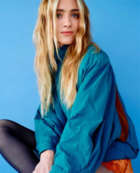 Natalia Dyer in Teal Windbreaker for NYT Photoshoot November 2025 ...