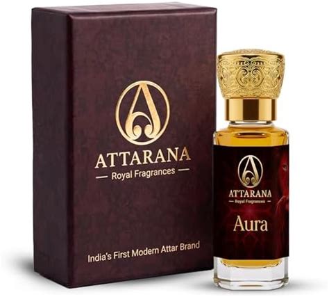 AURA Real Rose and Amber Attar Oil | Gulab Itra | 100% Pure Ittar ...