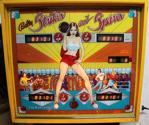 Bally Strikes and Spares Pinball Machine – Pinball Mania