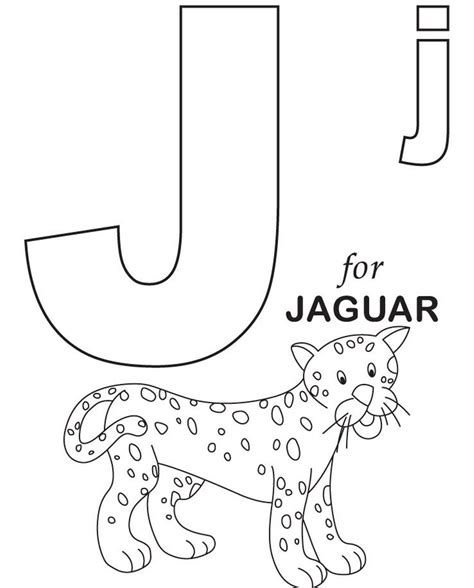Printable Letter J - Printable Holiday Crafts