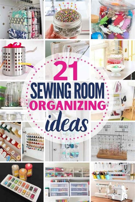DIY Sewing Room Organization 的图像结果