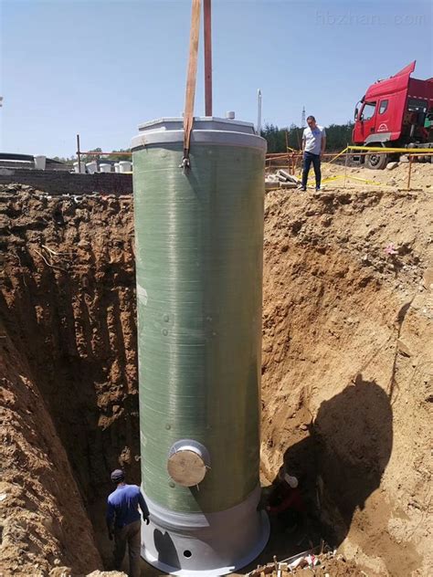 平凉玻璃钢一体化预制泵站用于低洼处雨污水排涝-环保在线