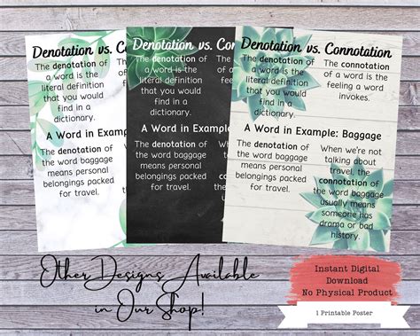Rezultat imagine pentru Connotation vs Denotation