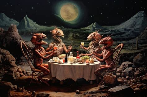 Image result for Alien Dinner Scene