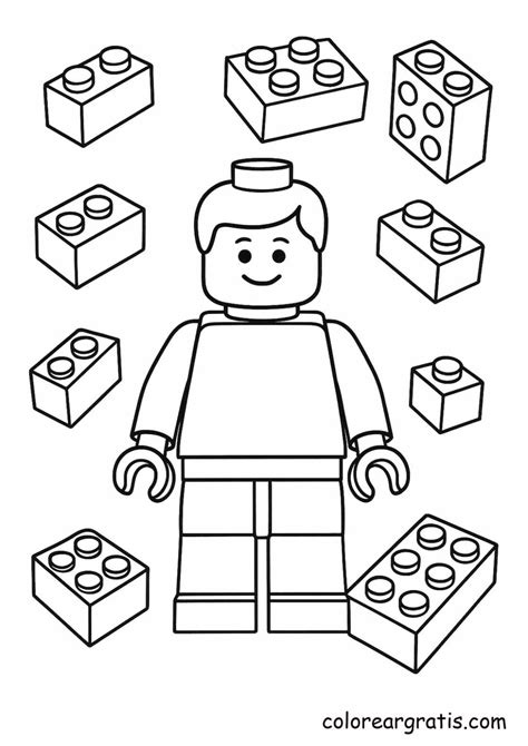 LEGO Minifigure Coloring Pages – Free Printable Characters