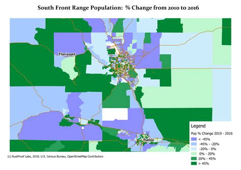 Visualizing Colorado's Growing Population: 2010 to 2016 - Blog ...