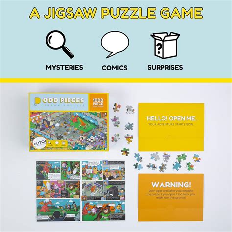 Odd Pieces Rompecabezas misterioso Serie 2 Glitch Misterio Puzzle con ...