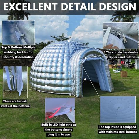 SAYOK Outdoor Portable Inflatable Igloo Dome Tent India | Ubuy