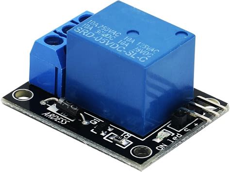 Buy Ardest 5v 1 Channel Relay Module for Arduino ARM PIC AVR MCU DSP ...