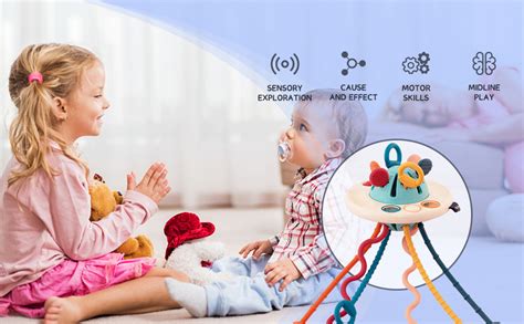 Buy SNAPTRON Montessori Sensory Toys for Babies- Silicone Toys for Baby ...