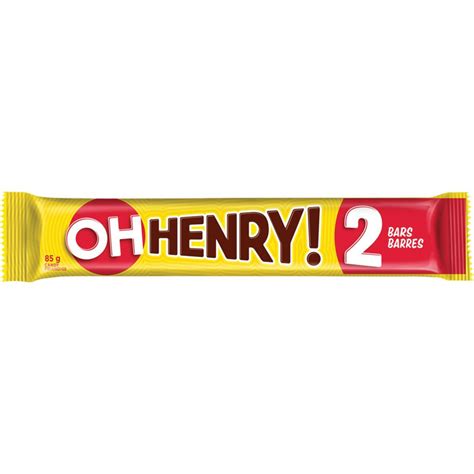 Hersheys Oh Henry! King Size Chocolate Bar 85g/2.9oz, 24-Pack {Importe