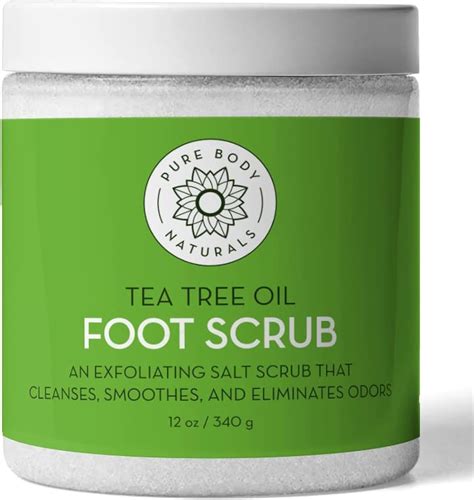 Amazon.com: FootFitter Foot Scrub – Exfoliating Natural Sea Salt Based ...