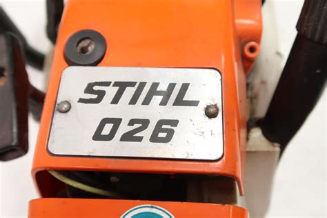 Stihl 026 16" Bar Gasoline Chainsaw