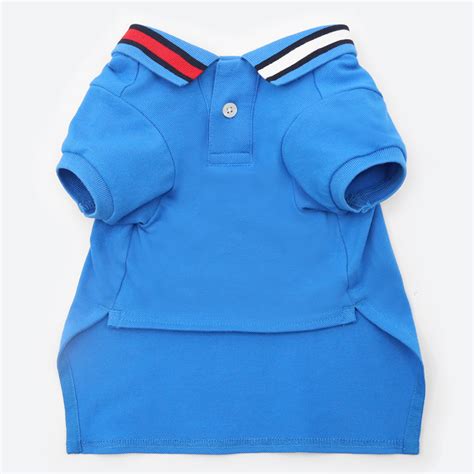 Buy Tommy Hilfiger Flag Collar and Cluff Polo Tshirt for Dogs (Shocking ...