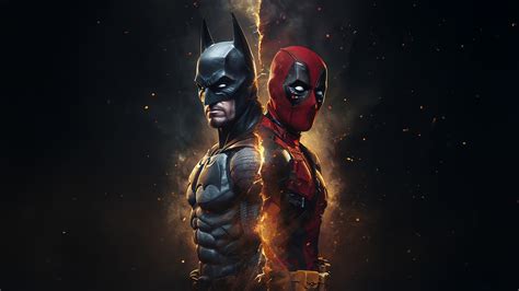 3840x2160 Deadpool X Batman Path Of Power 4K ,HD 4k Wallpapers,Images ...