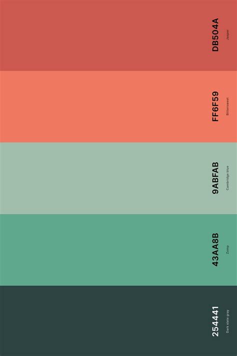 25 best coral color palettes with names and hex codes – Artofit