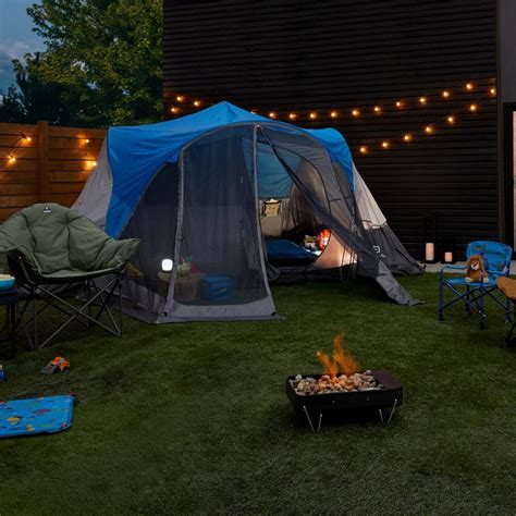 Buy 8-Person 3 Season Easy Up Camping Dome Tent with Rainfly and Porch ...