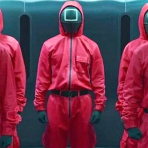 Buy Square Shape Squid Game Face Mask - Wanna Party