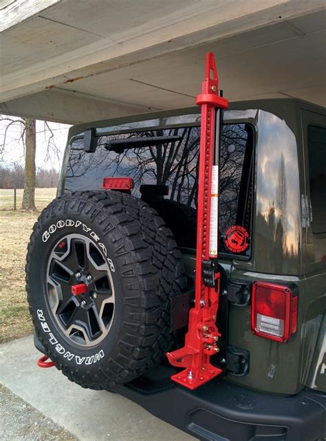 Jeep Wrangler Accessories - Hi-Lift Jack HL425 42 Hi-Lift Red All Cast ...