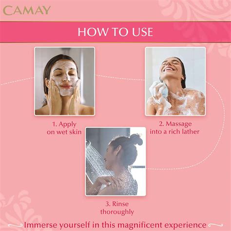 Buy CAMAY CLASSIC CARNATIONS & ROSES BEAUTY SOAP WITH INDULGING FRENCH ...