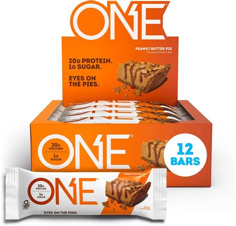 Buy ONE Protein Bars, Peanut Butter Pie, Gluten Free Protein Bars with ...
