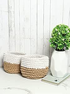 Habere India-All the Cultures Fabricating India Jute Crochet Basket ...