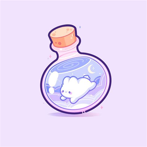Little Bunny Potion Art