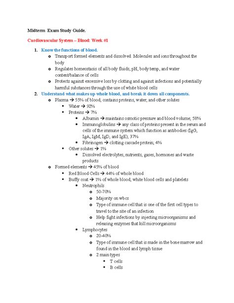 Image result for Midterm Exam Study Guide