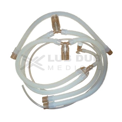 Reusable Silicon Ventilator Circuit Adult D.W.T with Proximal line ...