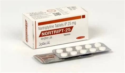 Nortriptyline Nortrip 25 Mg Tablet, 10*10 at ₹ 200/stripe in Nagpur ...