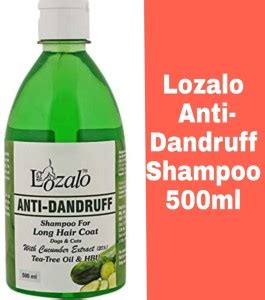 Lozalo Anti-dandruff Cucumber ,Tea Tree Oil , HBU Dog Shampoo Price in ...