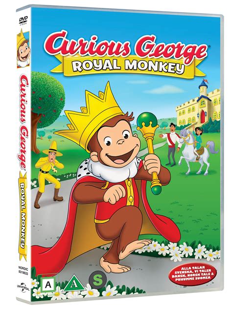 Køb Curious George: Royal Monkey - Dvd