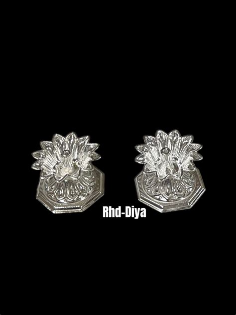 German silver diya – KnowHowArtCraft