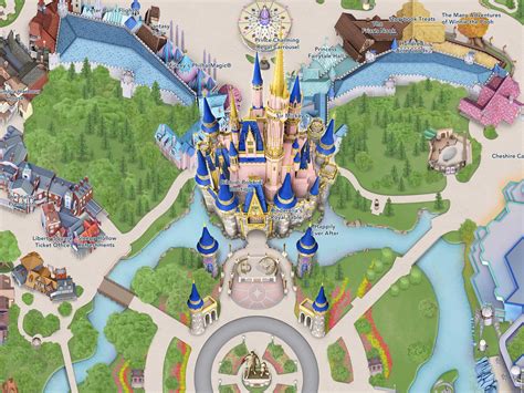 PHOTOS - My Disney Experience digital map update for Magic Kingdom ...