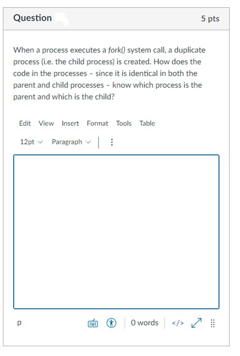 Fork System Call 的图像结果