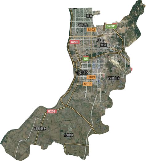 太原市高清卫星地图,Bigemap GIS Office