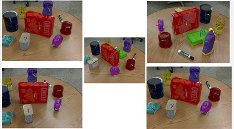 OpenCV Python 6D Estimation 的图像结果