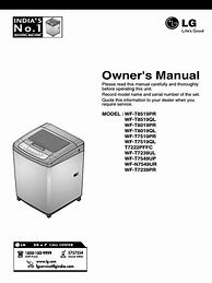 Image result for LG Washers User Manuals