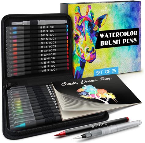 Best Watercolor Brush Pens for Painting Without the Mess