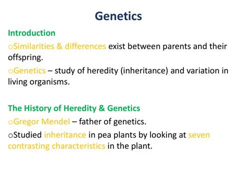 Difference Between Genetics or Inheritance 的图像结果